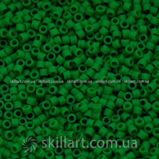 Бисер DB-754 Miyuki Delica Beads 11/0 (матовый, зеленый)